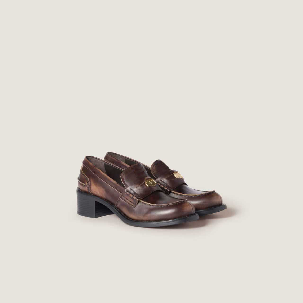 Decò calf leather loafers