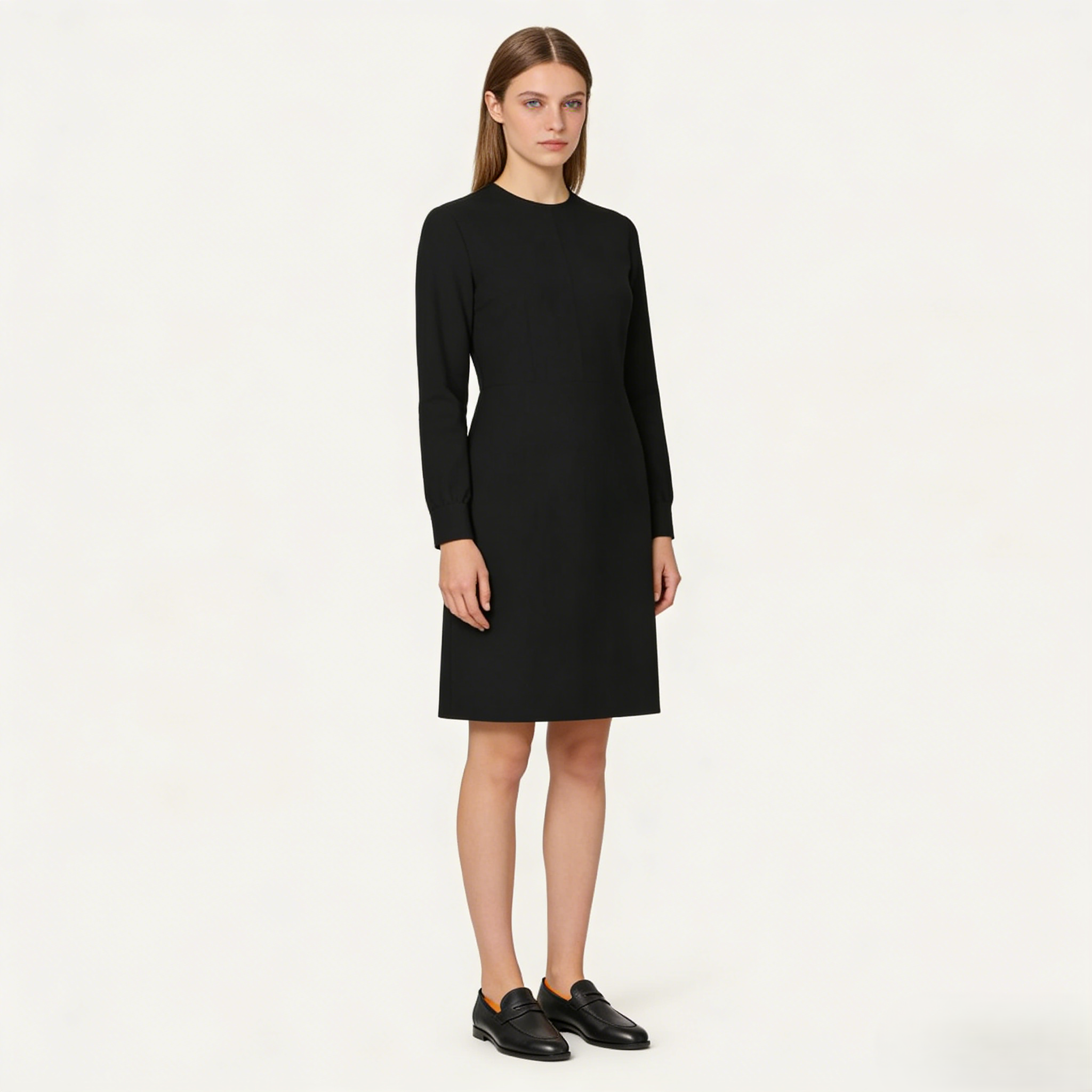 Women's Black Calfskin Sergio Loafers