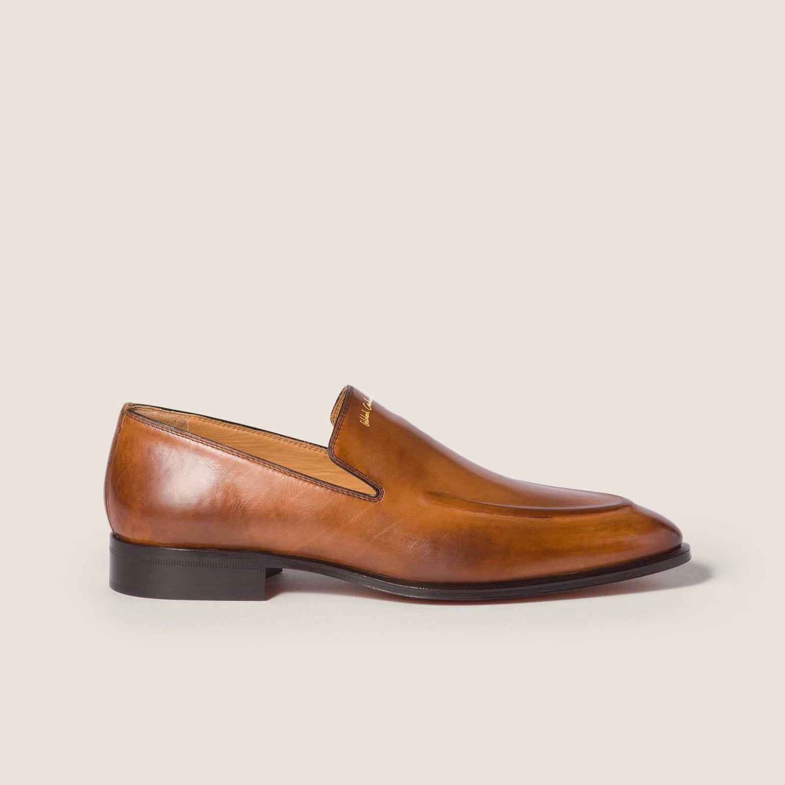 Leather loafers