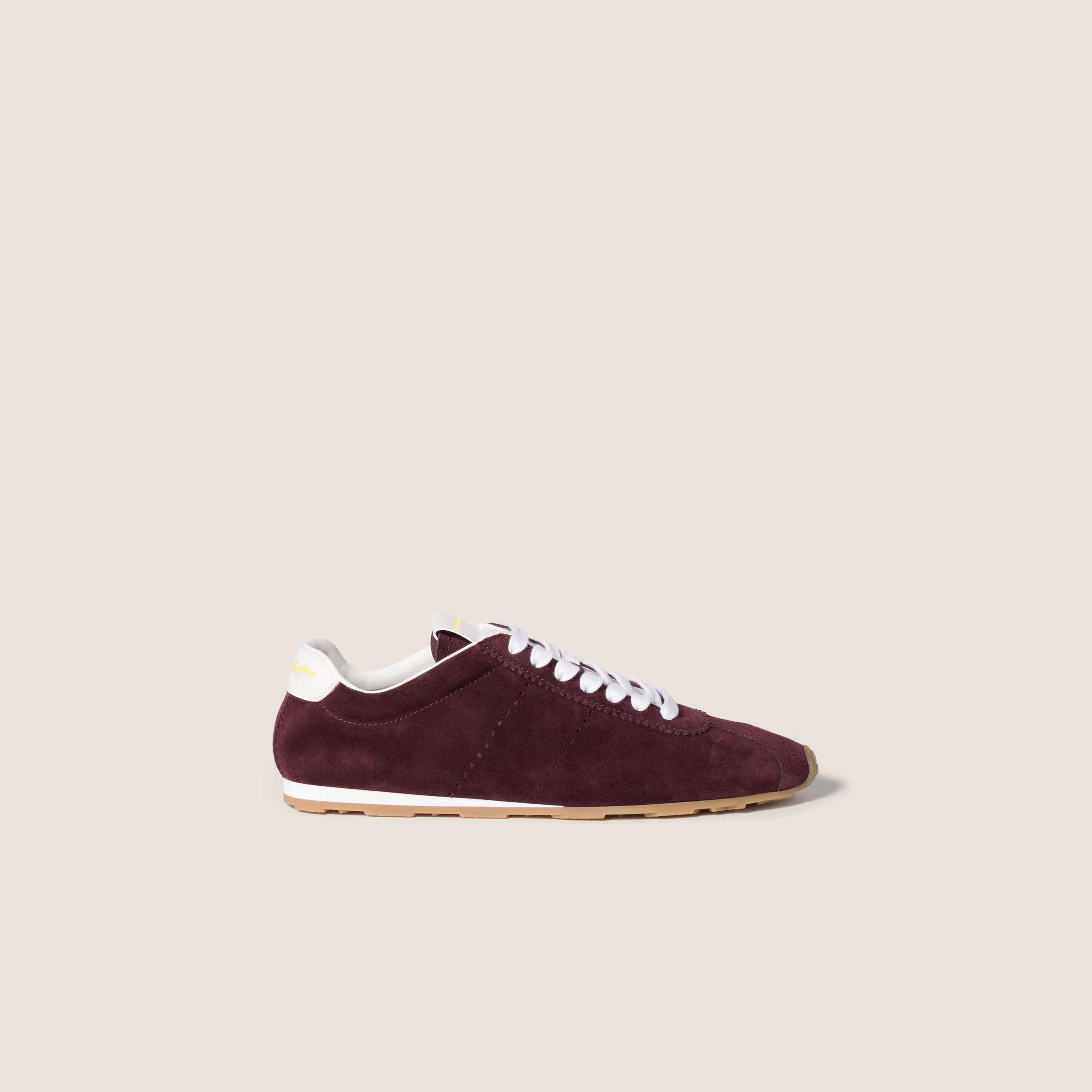Plume suede sneakers