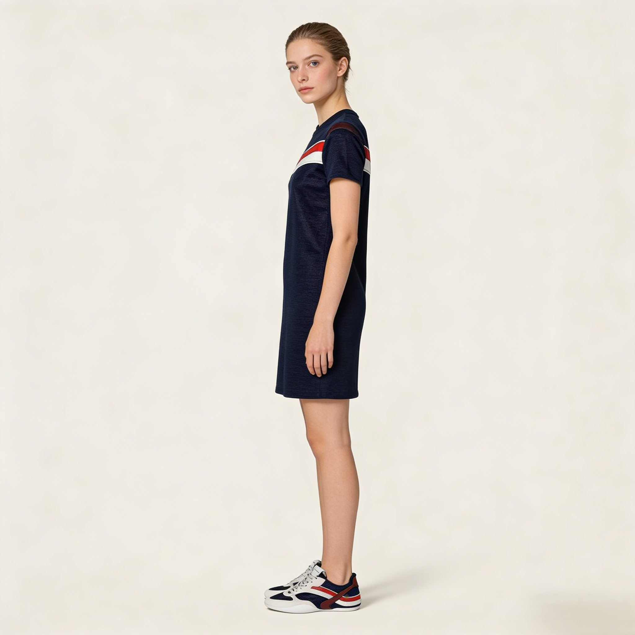 Gymnasium Tech Fabric Sneakers - Navy