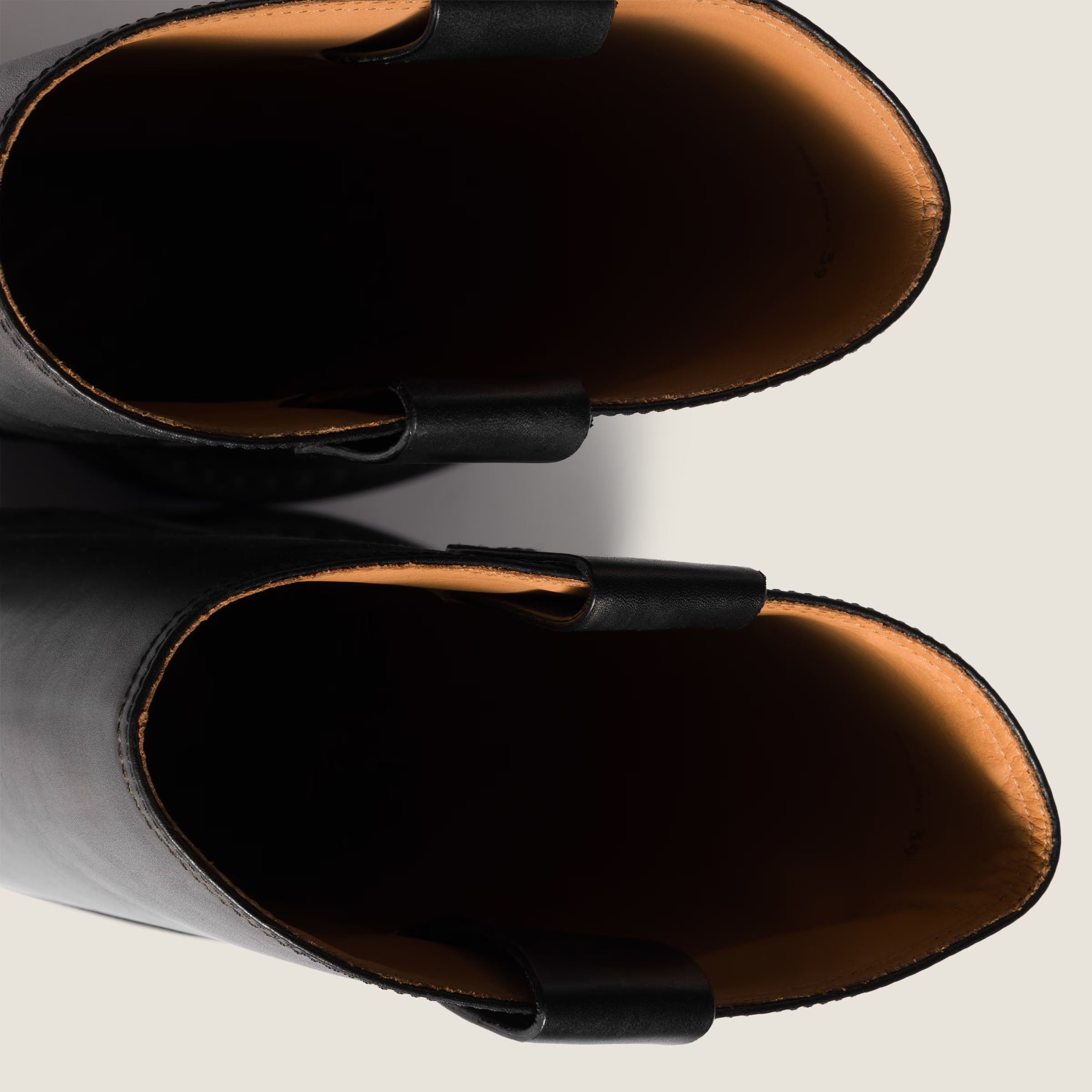 The Vintage Calfskin Knee-High Boot (55mm) - Black