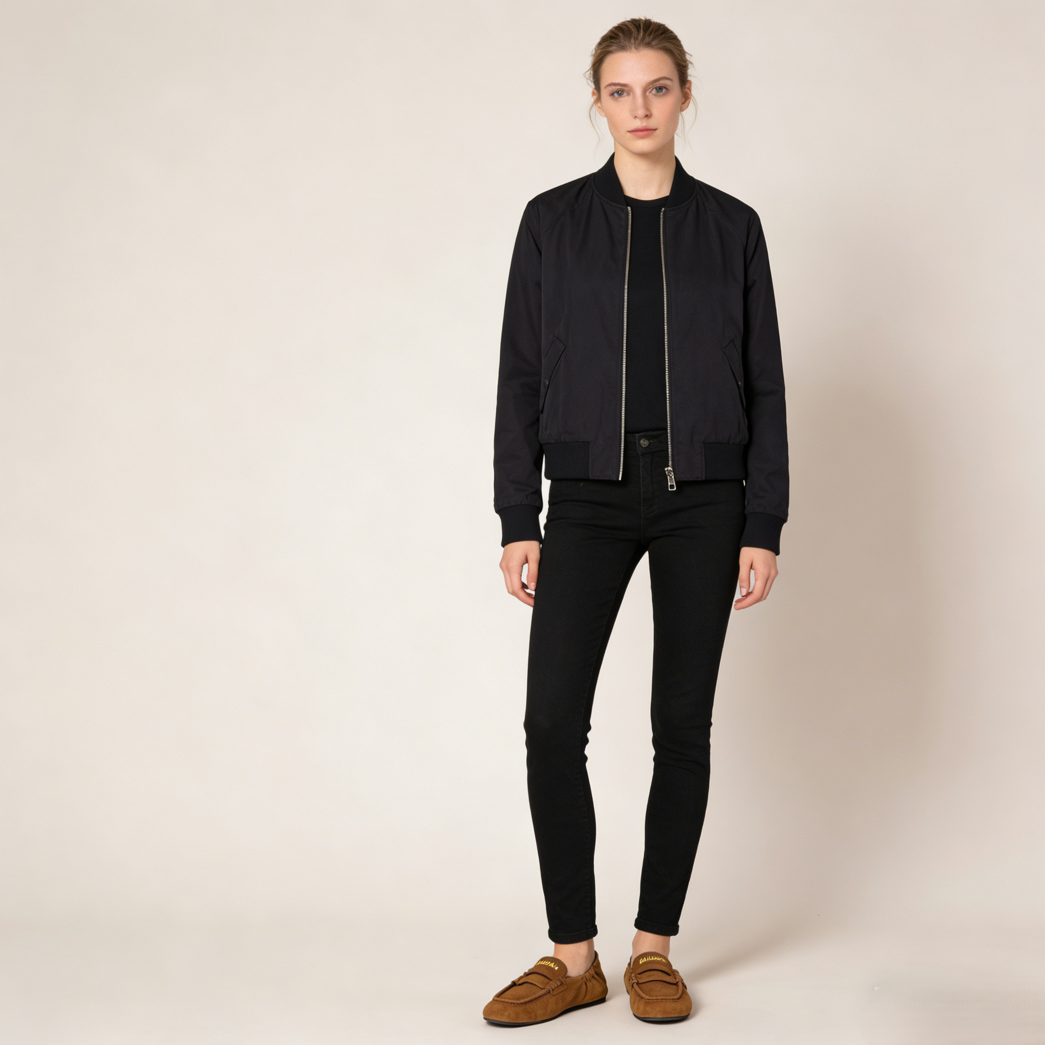 Ruches suede loafers