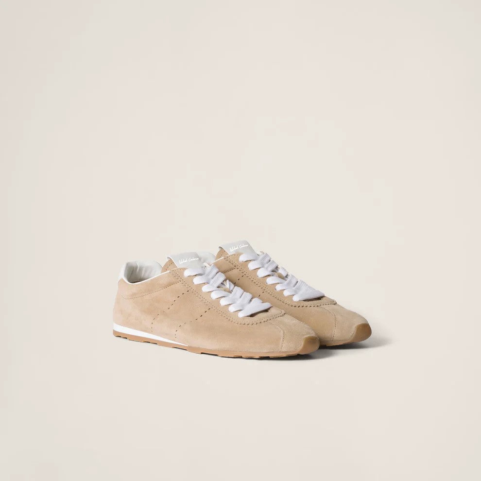 Plume suede sneakers