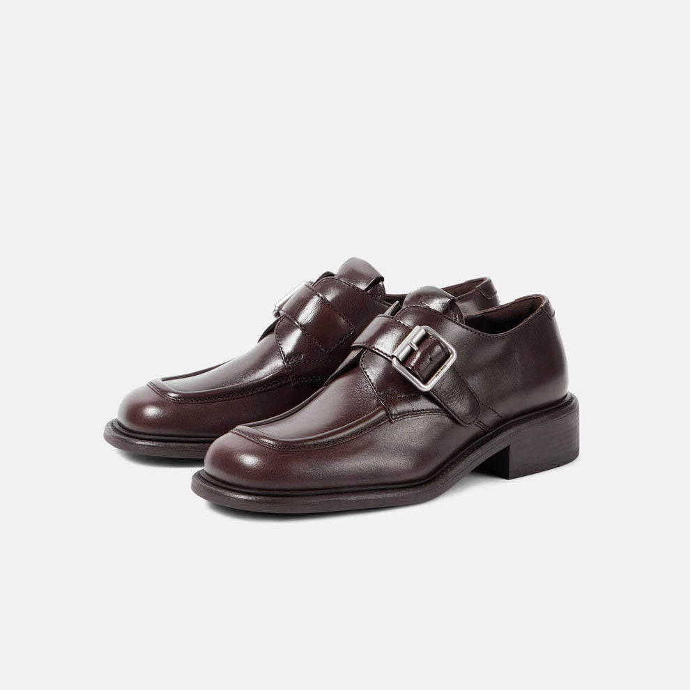 Polished Leather Brogue Shoes