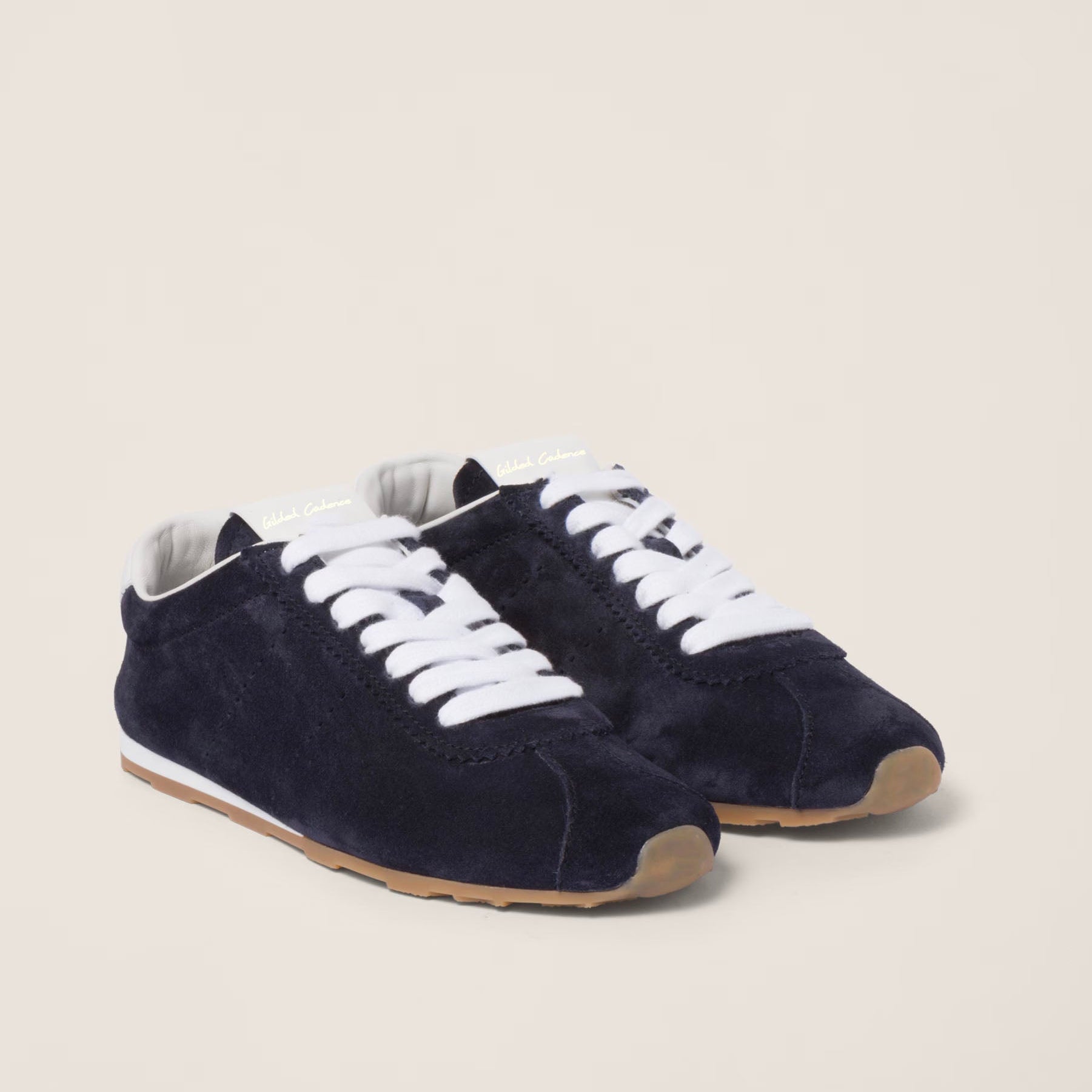 Plume suede sneakers