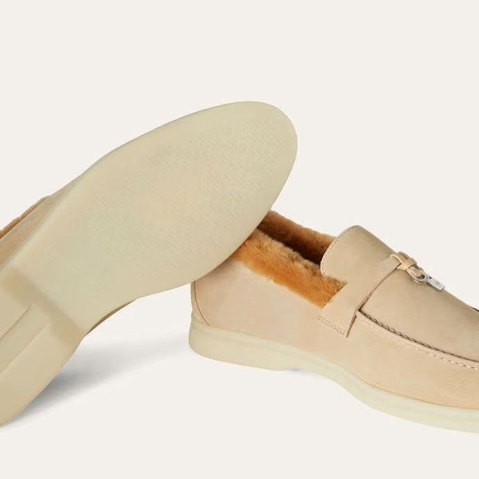 Women's Fur Lined Windy Dunes Loafers