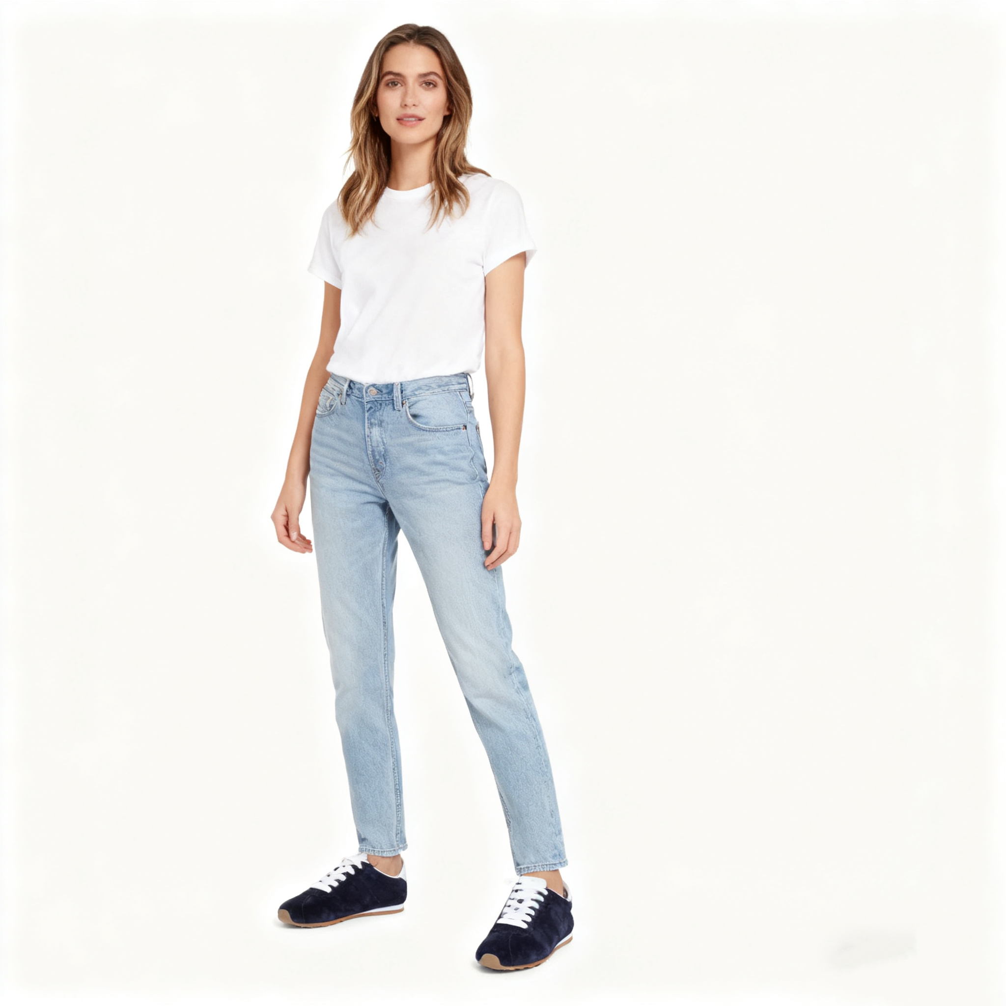 Plume suede sneakers