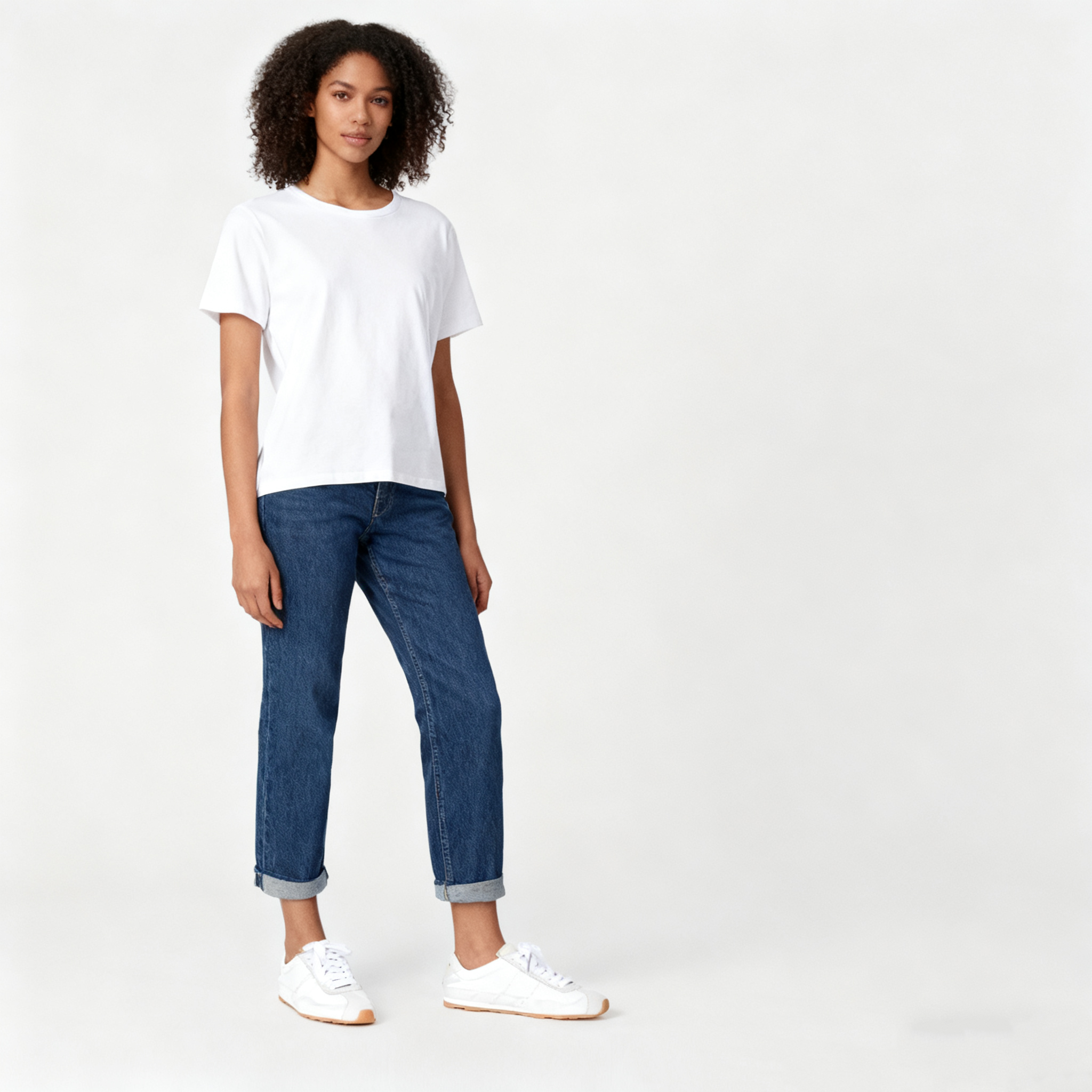 Plume technical fabric and suede sneakers