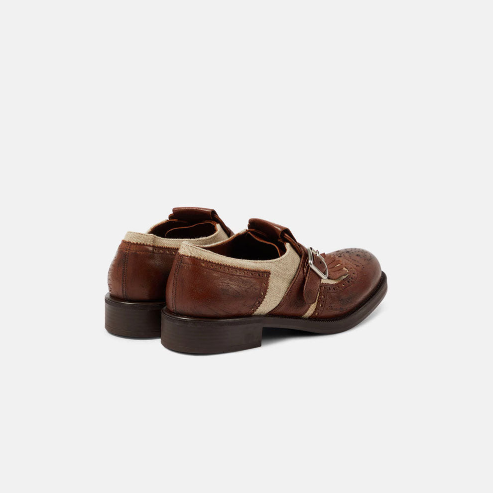 Leather and Canvas Footwear