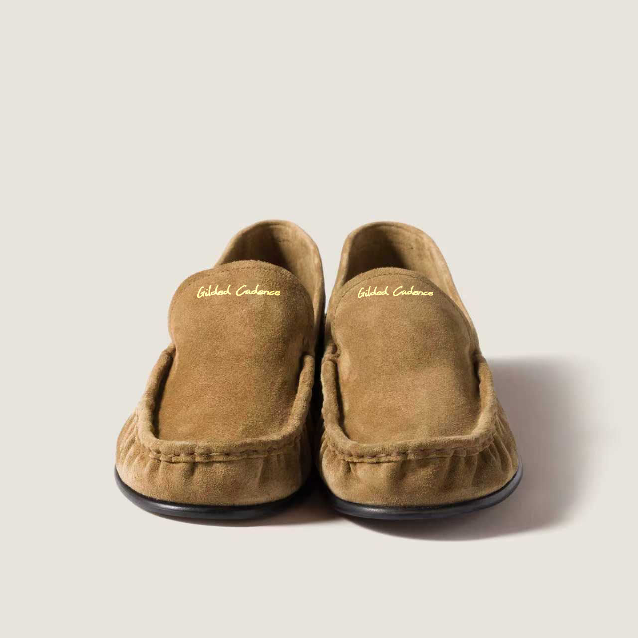 Suede loafers