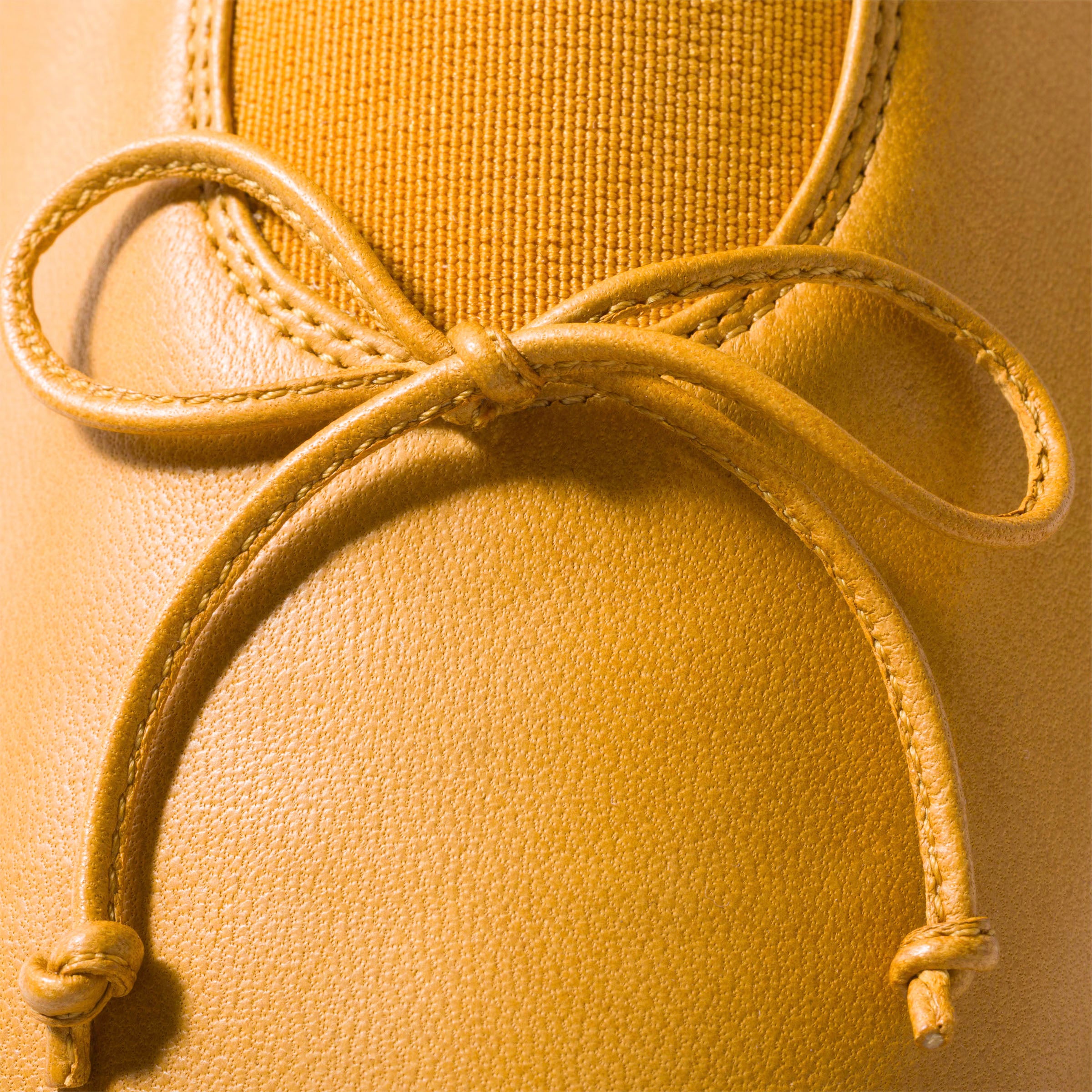 élan nappa leather ballerinas