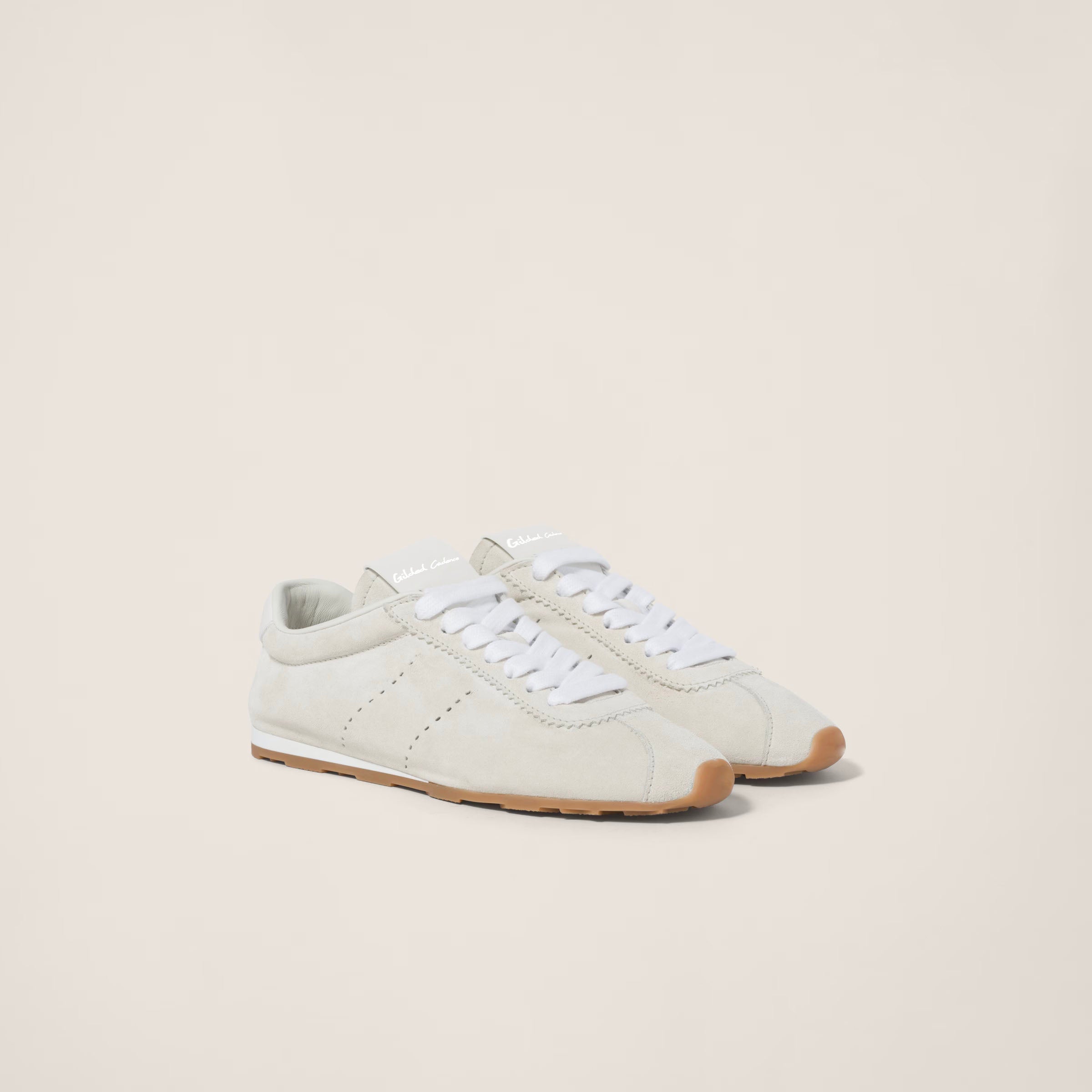 Plume suede sneakers