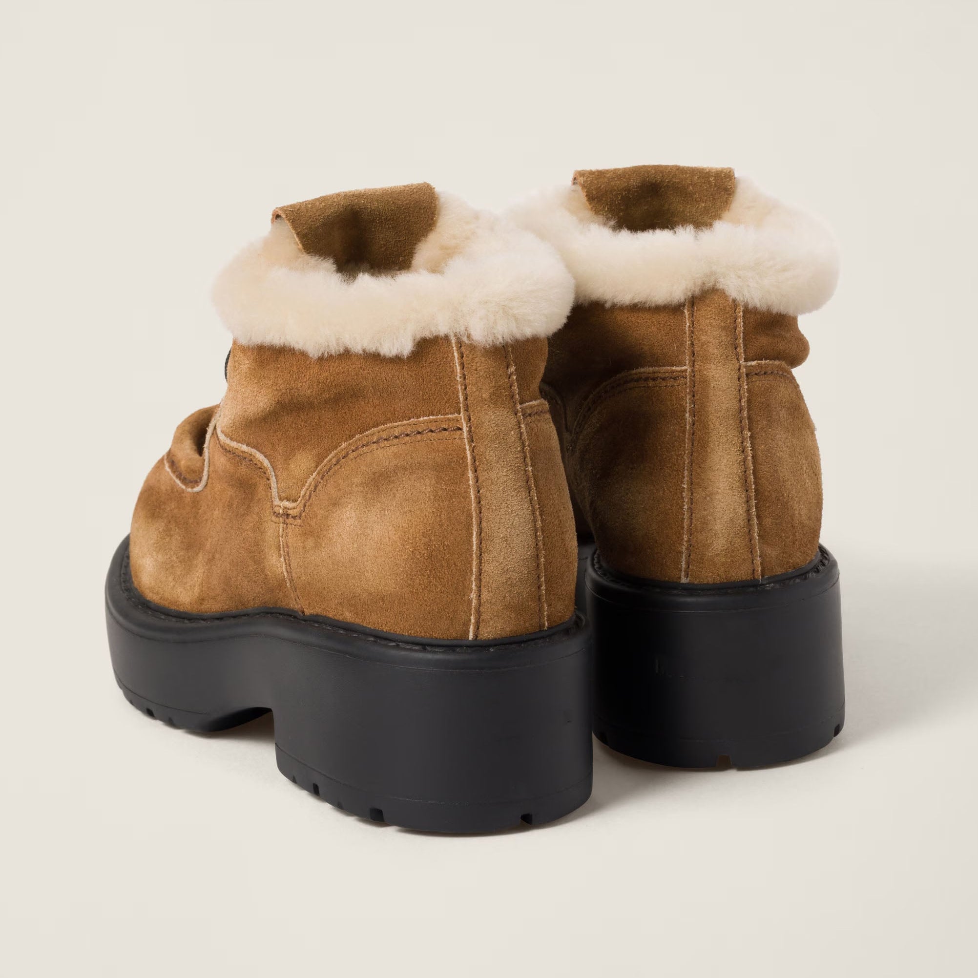 Women's Bronze Faded Suede Ankle Boots