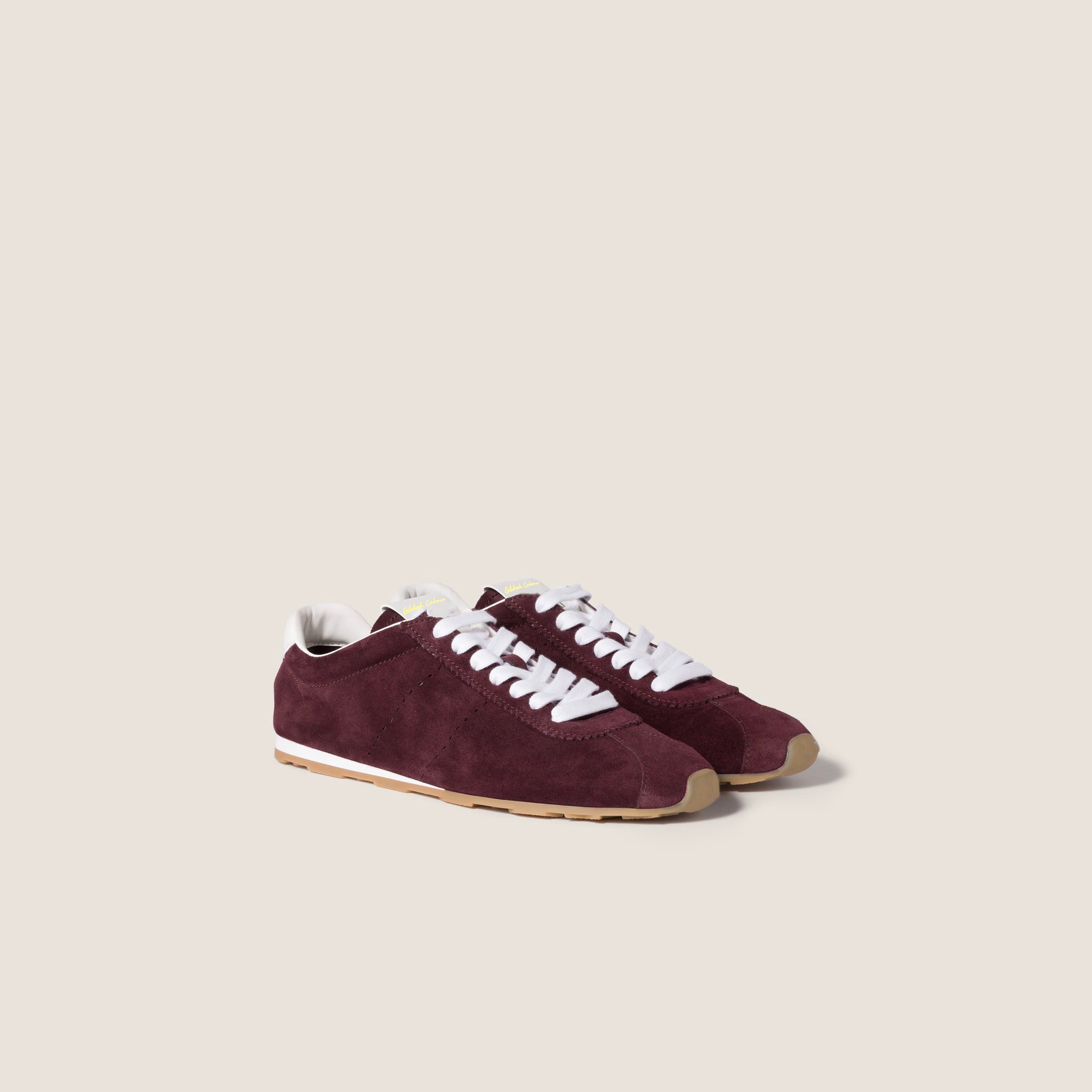 Plume suede sneakers