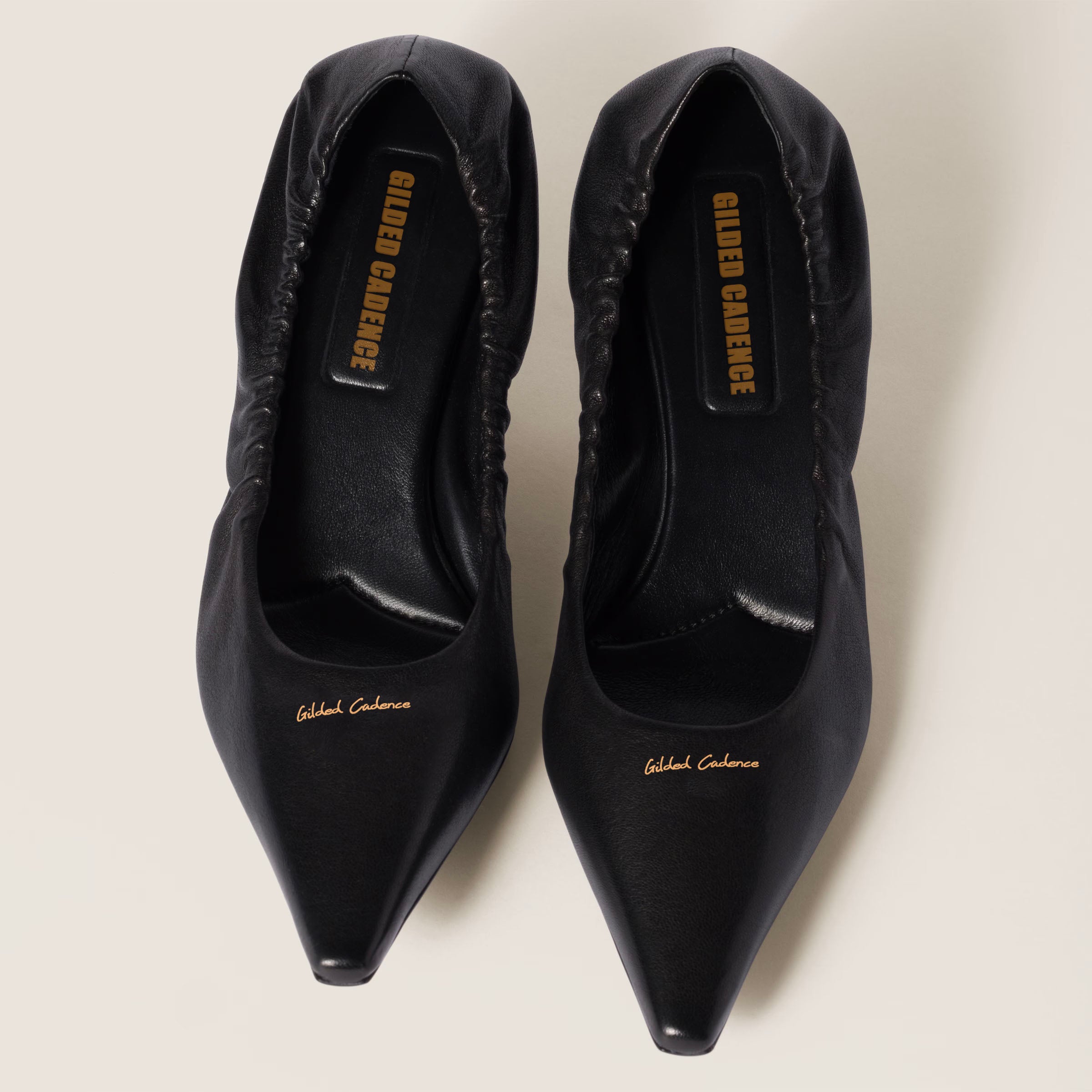 Nappa leather pumps