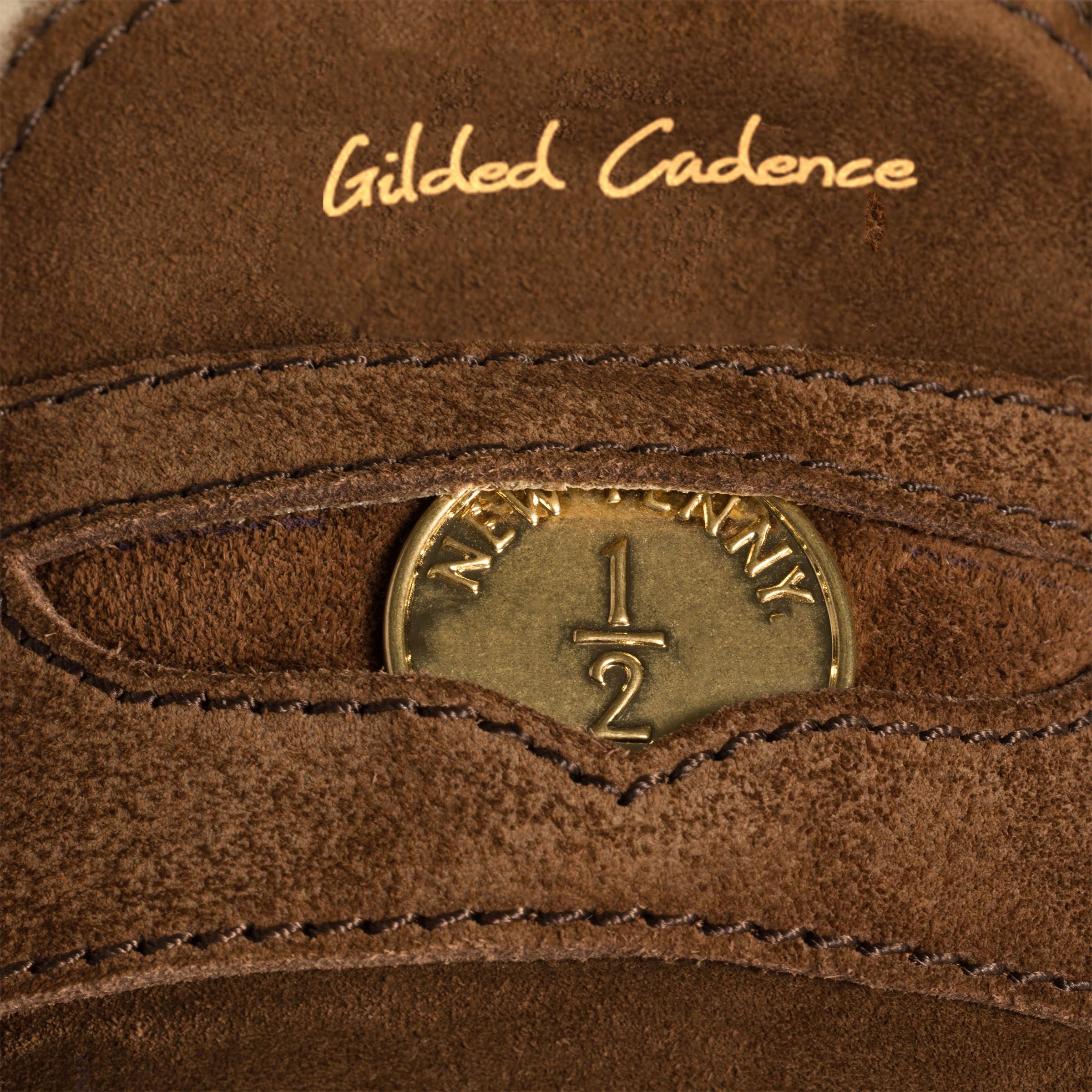 Minimalist Suede Slip-On Mules - Brown