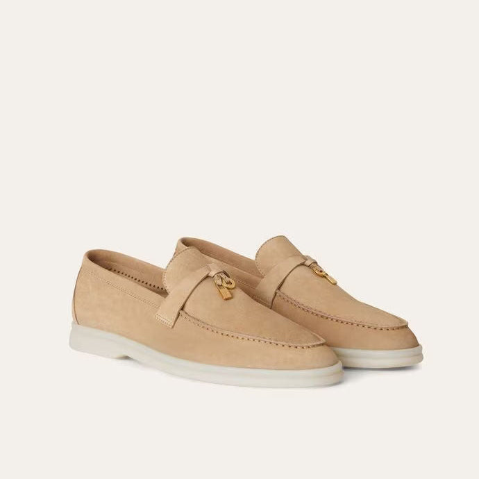 Women's Sandstone Suede Summer Loafers