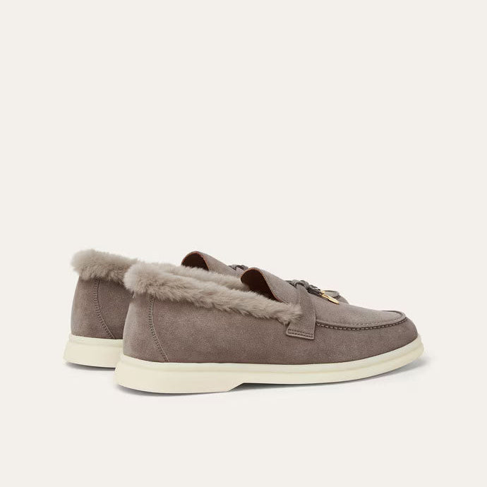 Women's Rain Drops Suede Summer Loafers