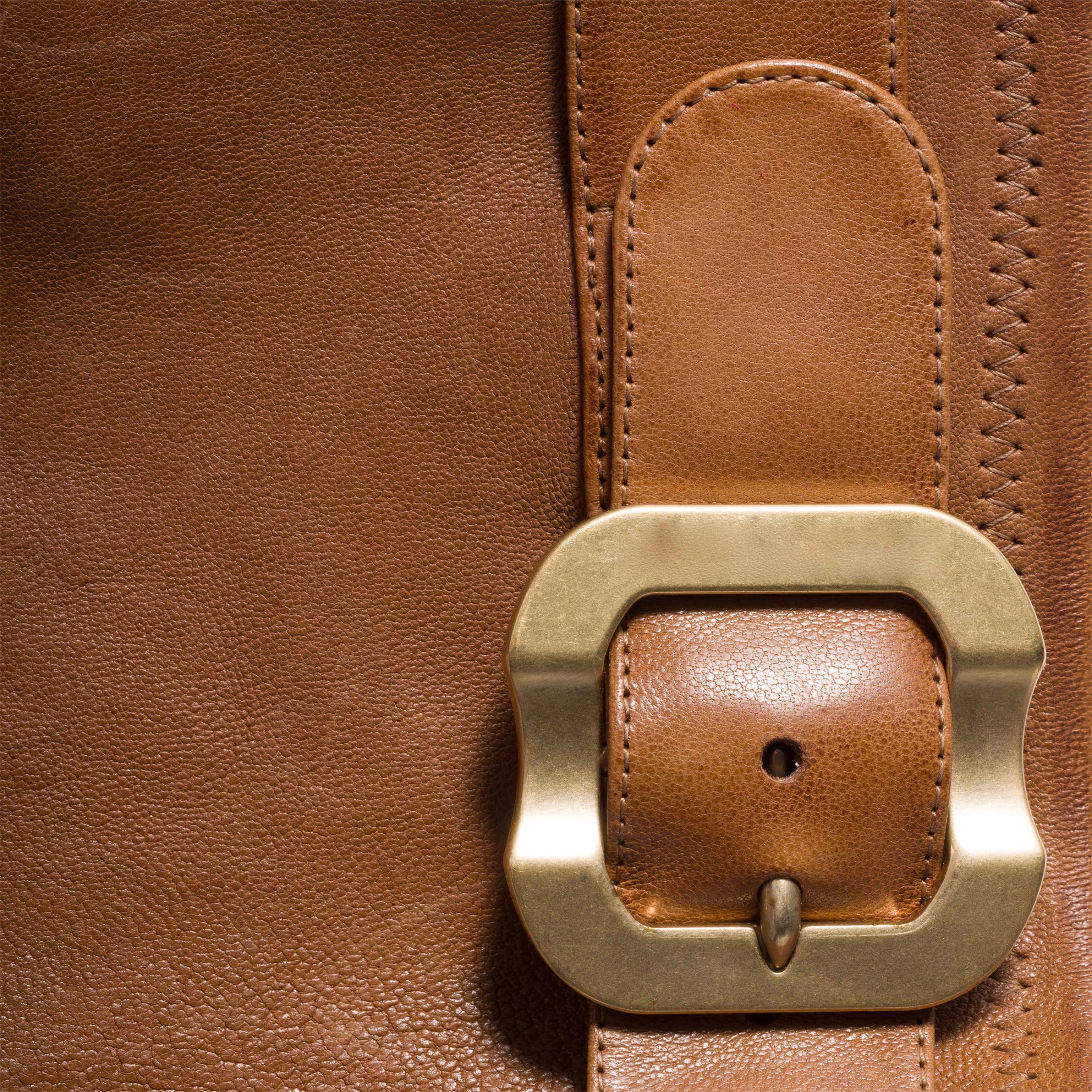 Nappa leather boots with buckle