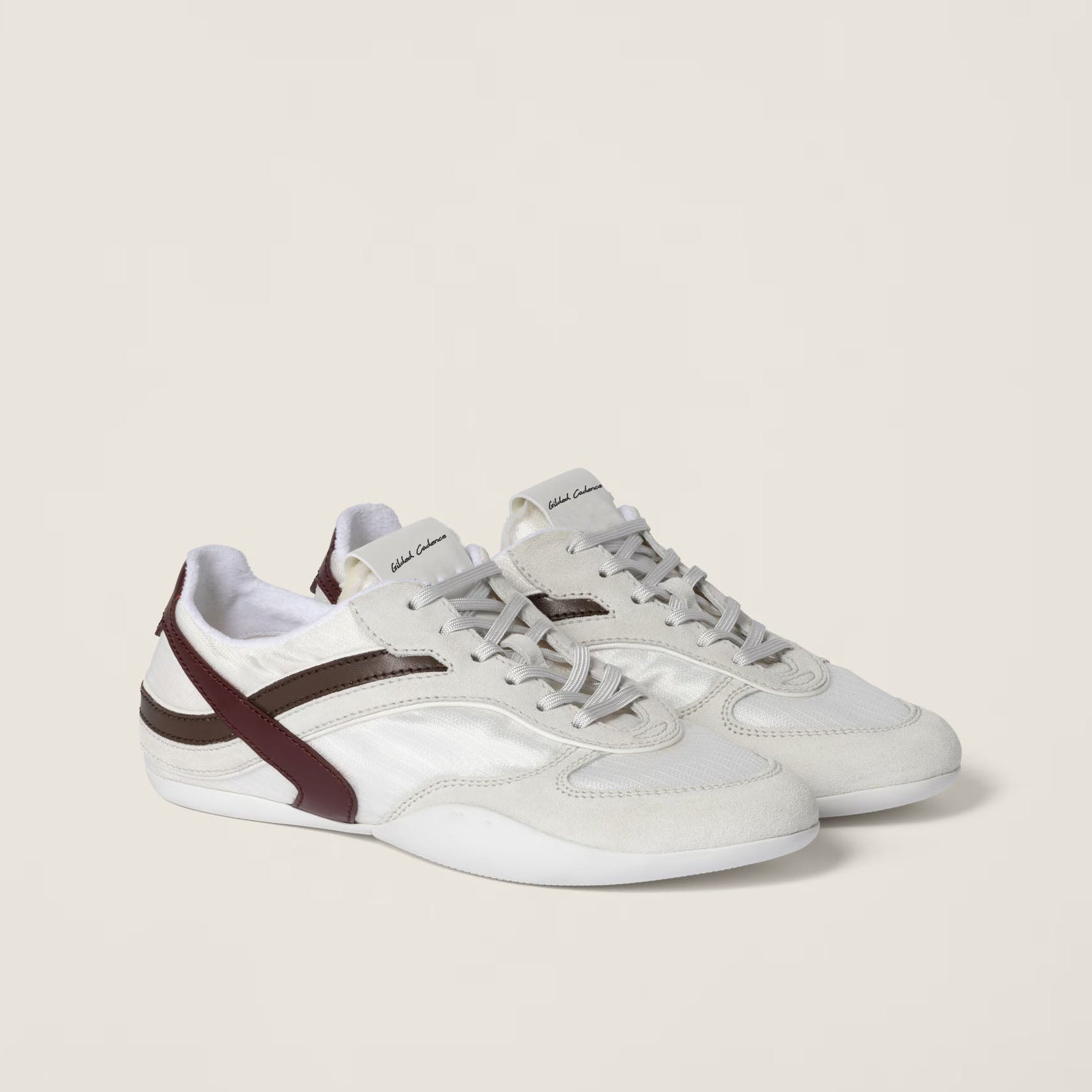 Gymnasium Tech Fabric Sneakers - White