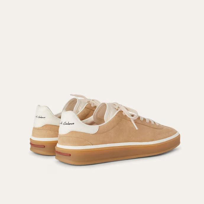 Suede Tennis Walk Sneakers - Windy Dunes