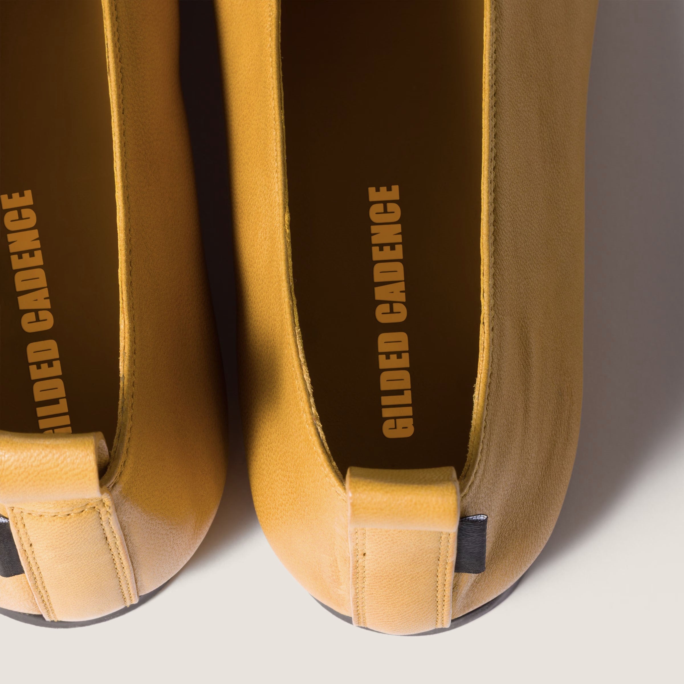 élan nappa leather ballerinas