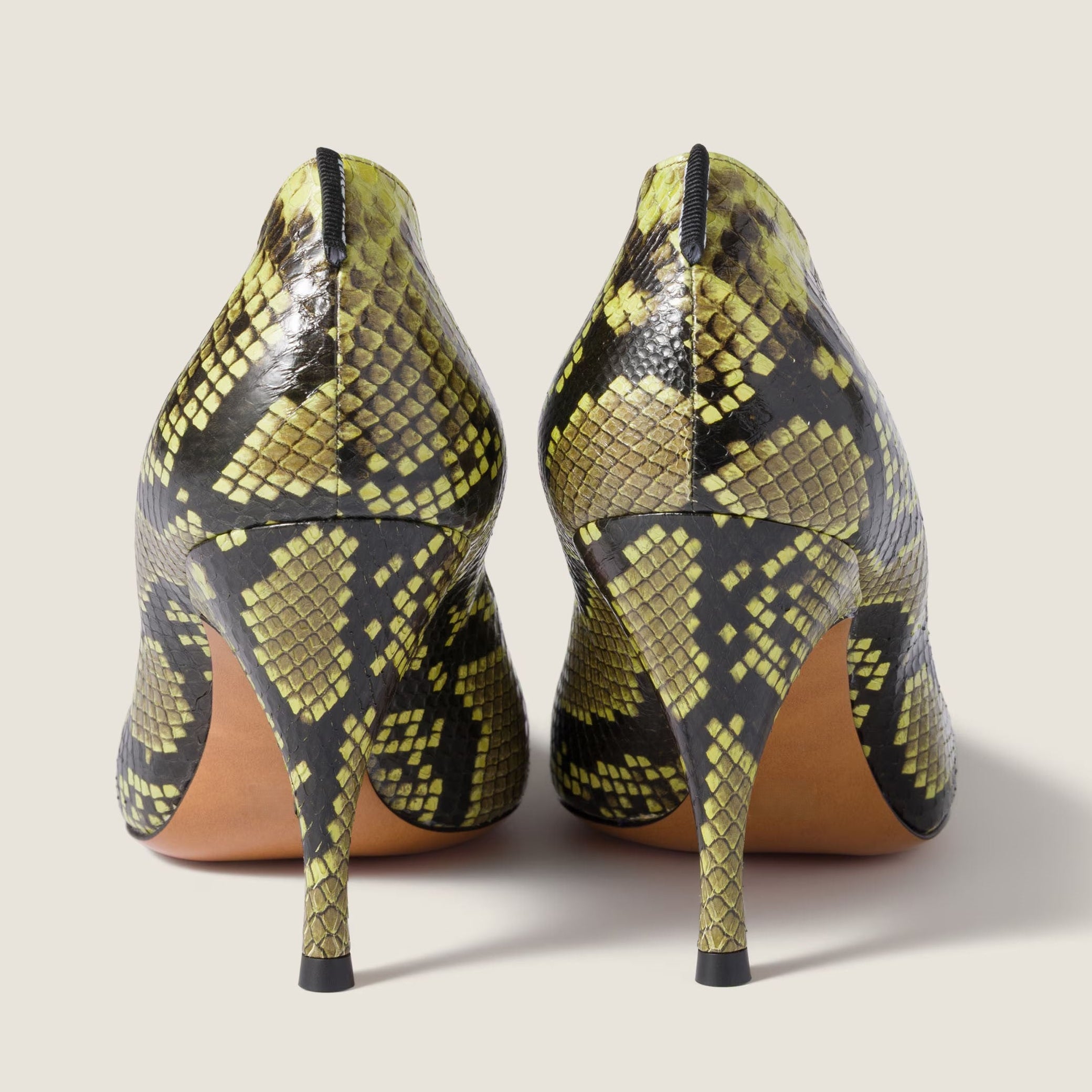 Women's Exotic Python Stiletto Pumps