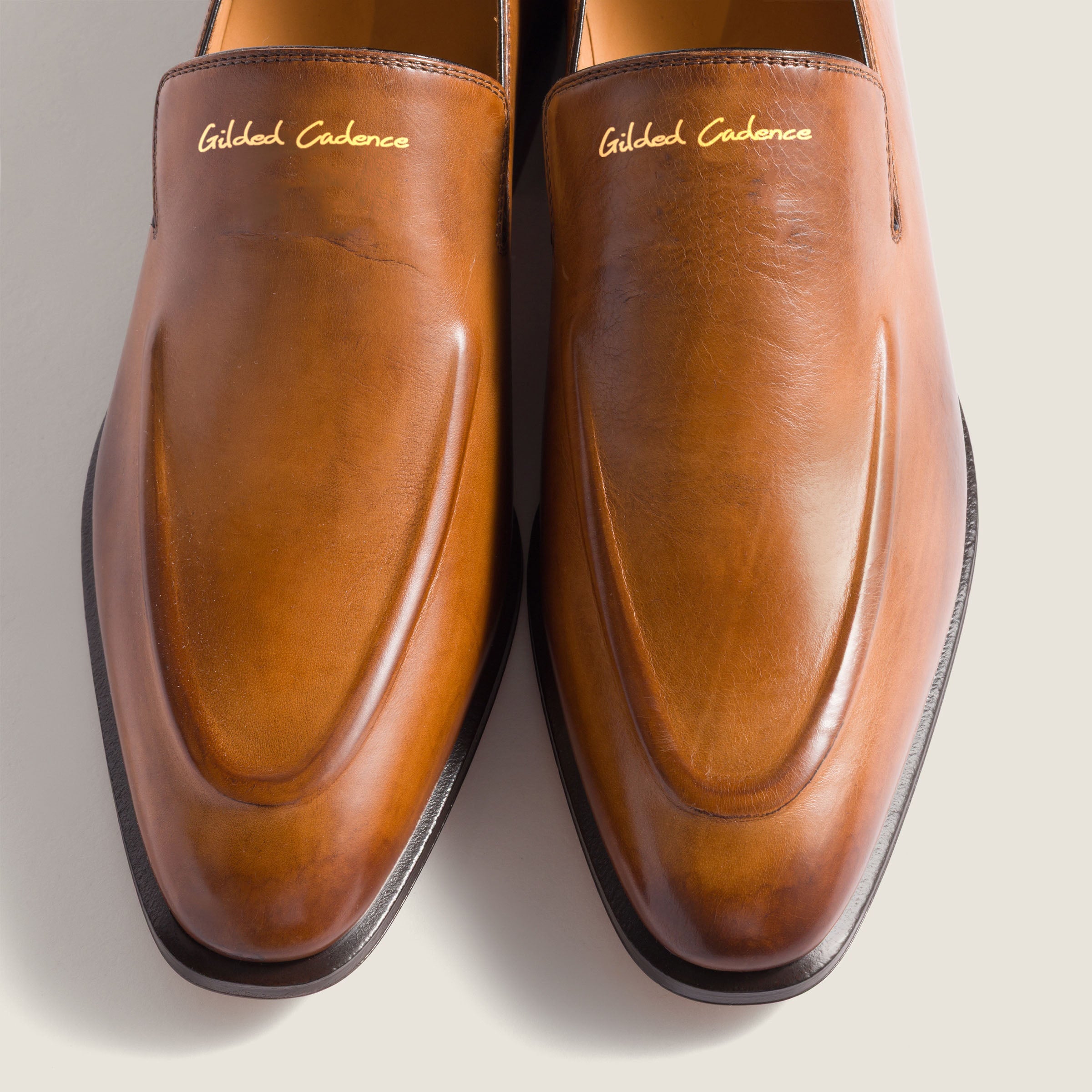 Leather loafers