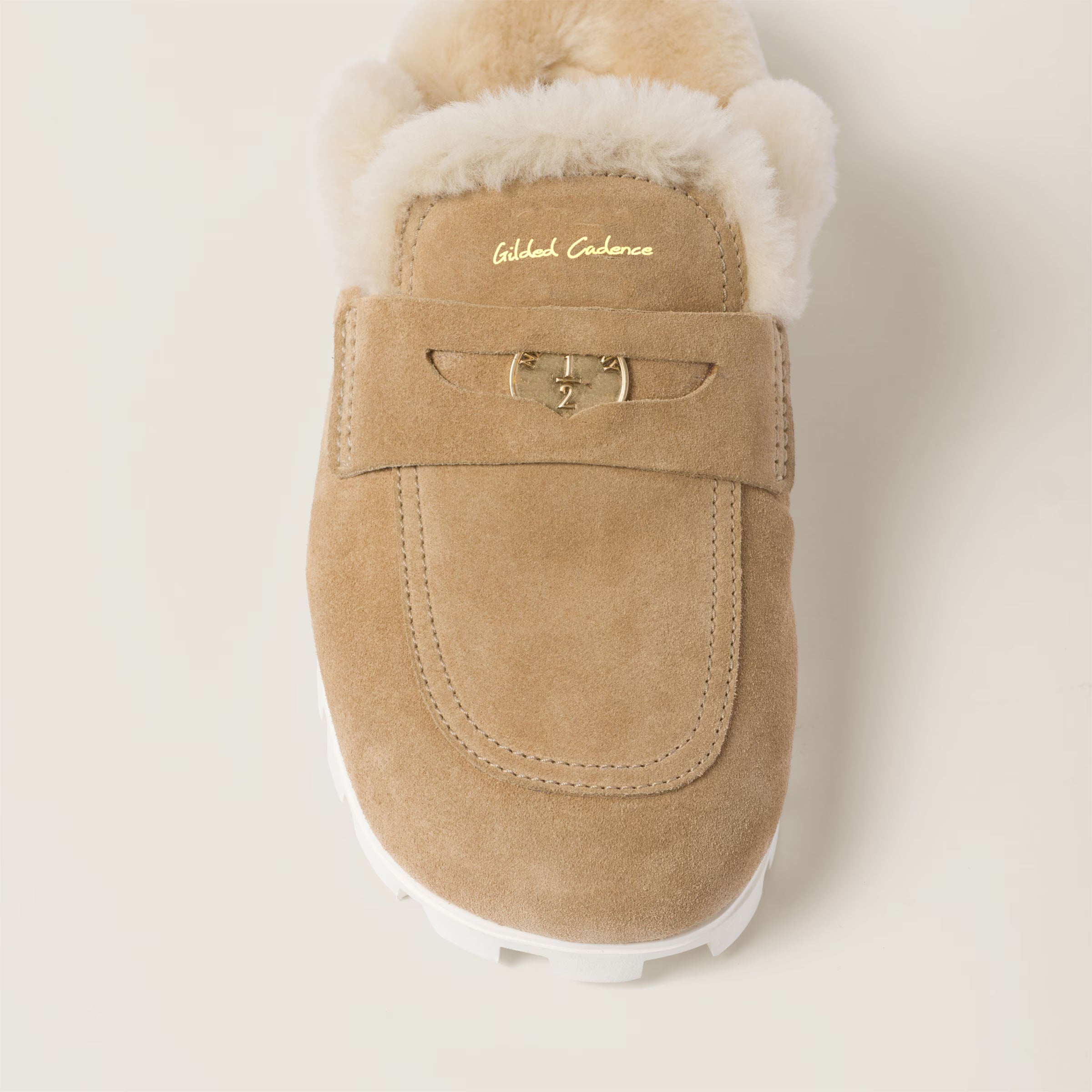 Suede Slip-On Mules - Casual Flats