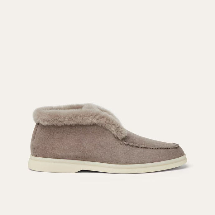 Women's Metallic Silver Open Walk Boots