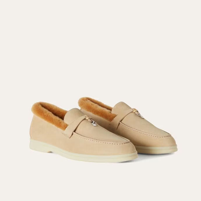 Women's Fur Lined Windy Dunes Loafers