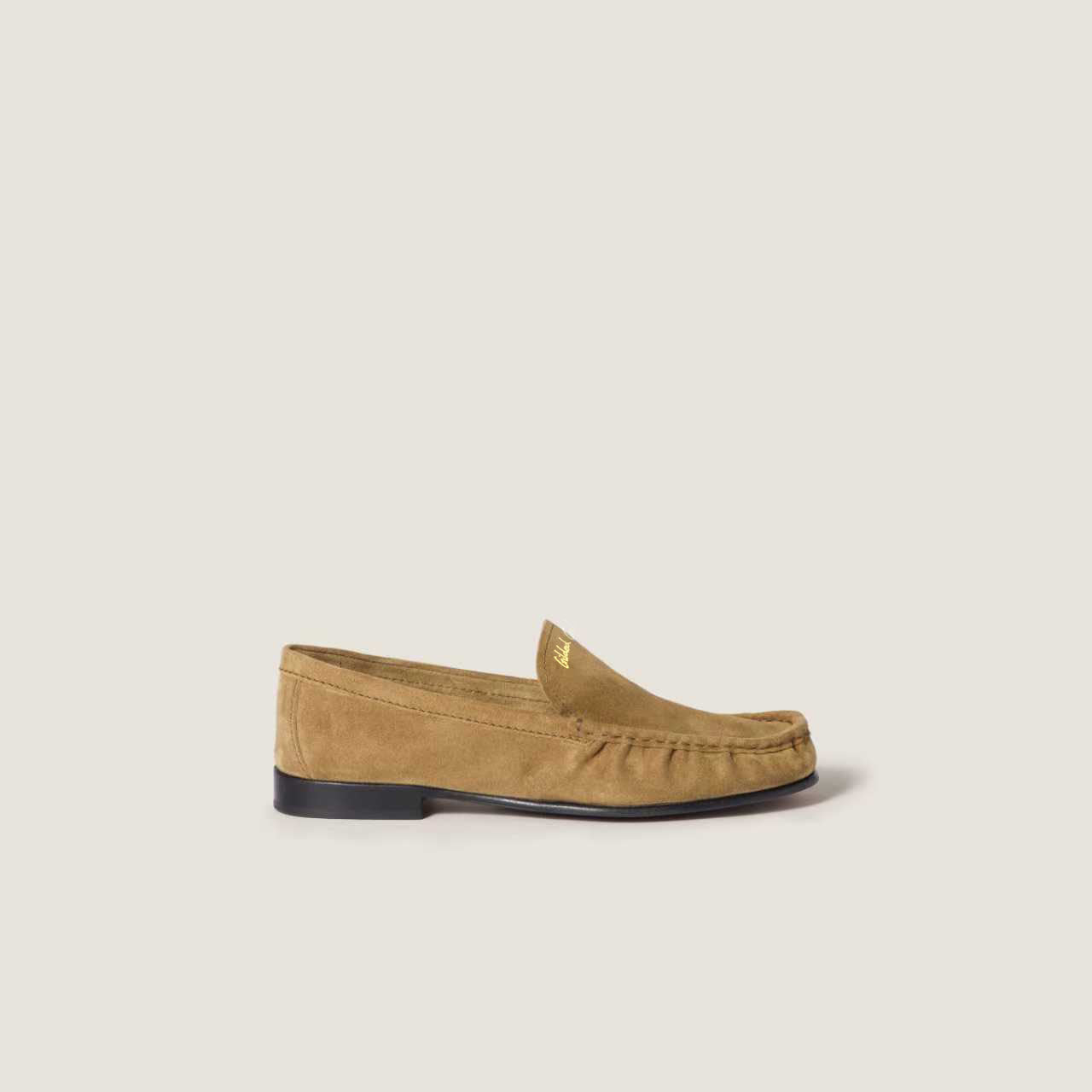 Suede loafers
