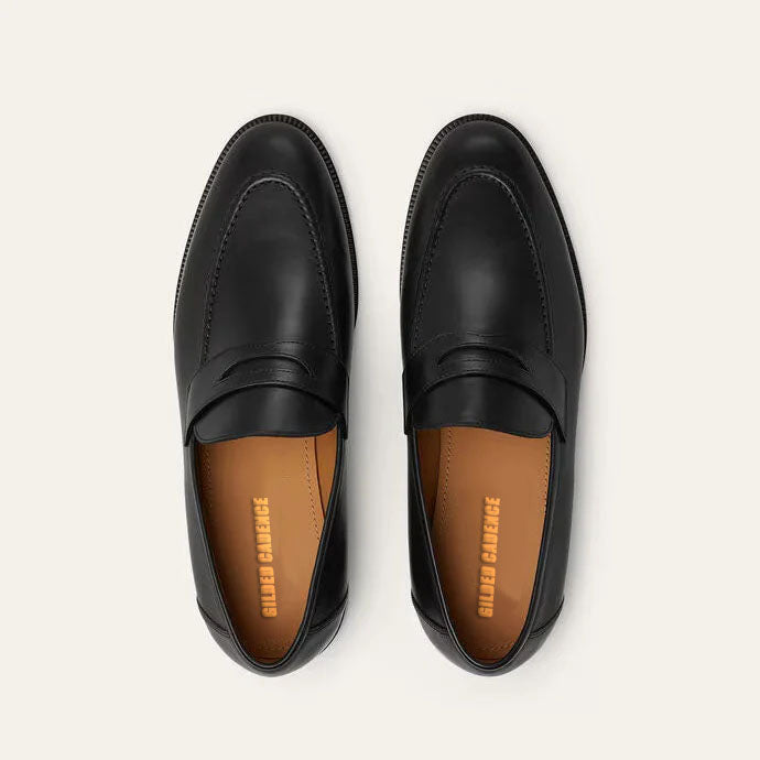 Women's Black Calfskin Sergio Loafers