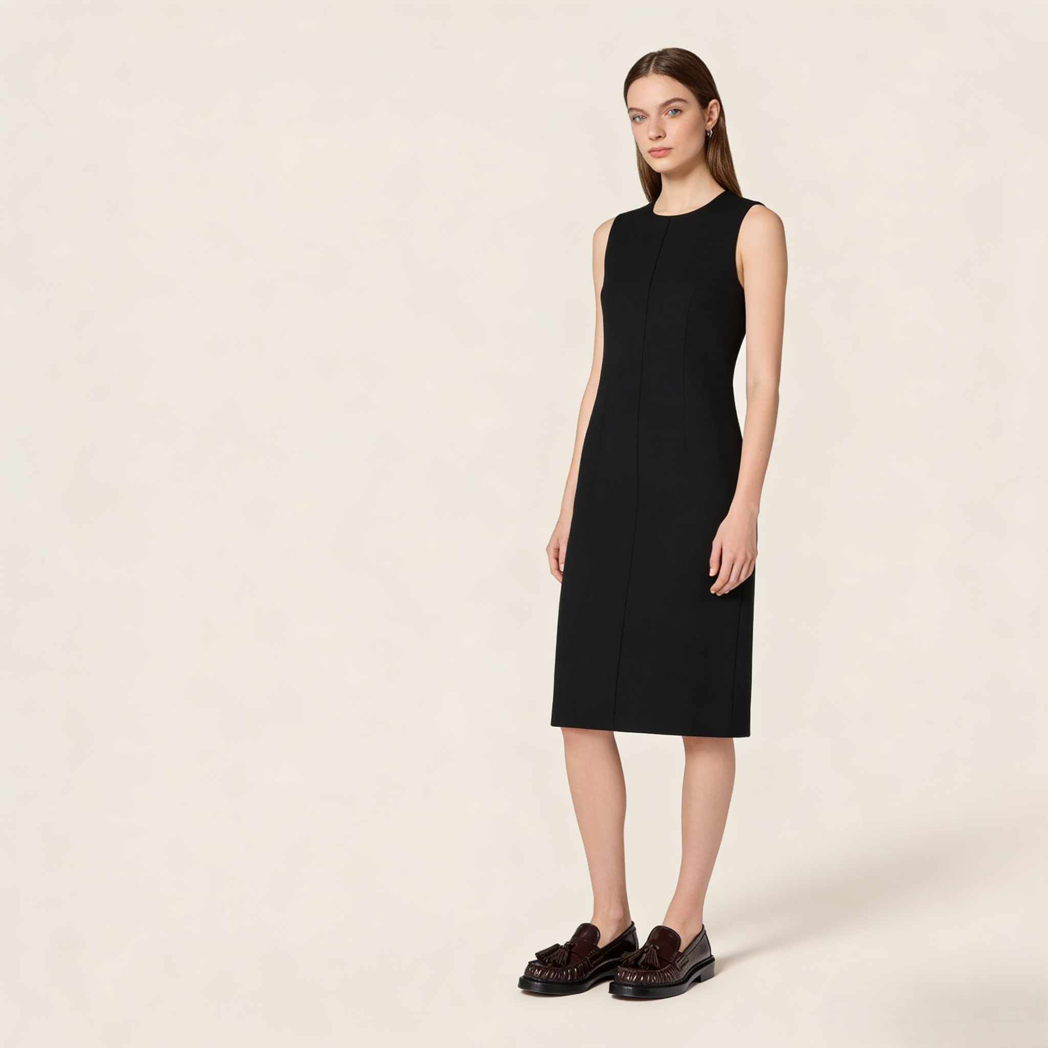 Tassel loafers in polished leather